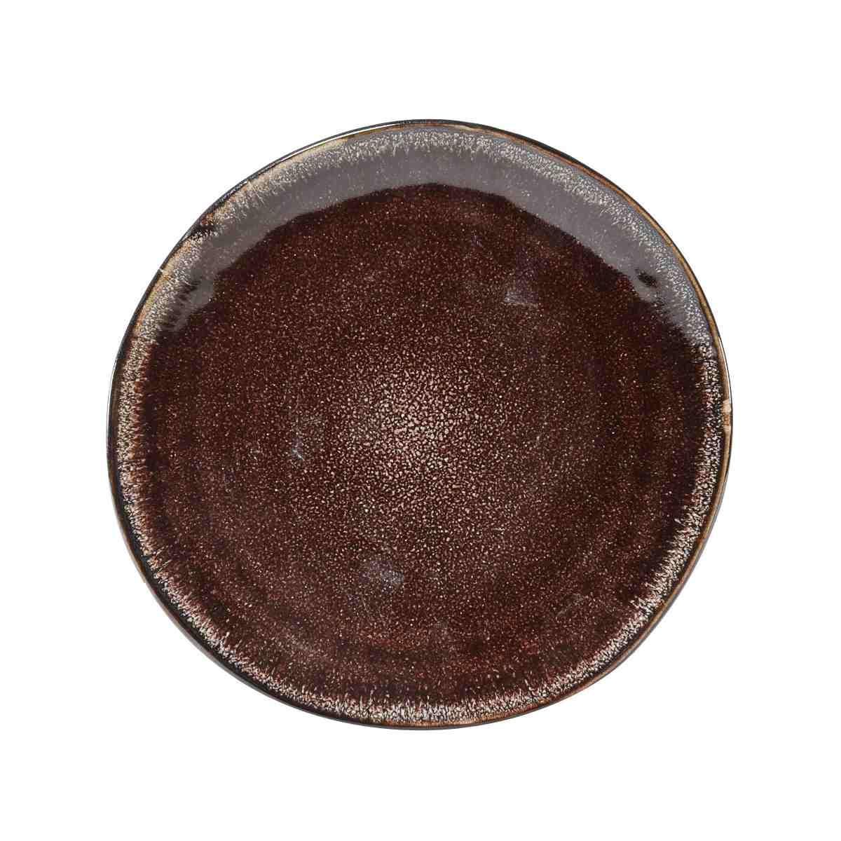 Piatti Servizio Tavola Set pz.18 Zen Marrone | Innova