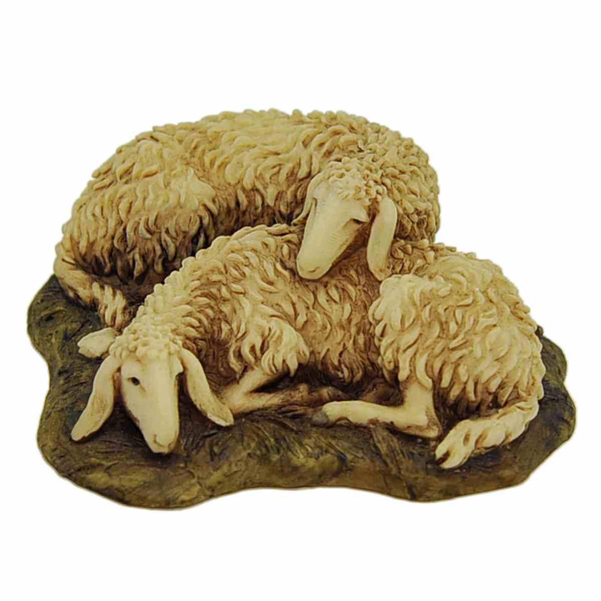 Statua cm.15 Pecore Sdraiate Collection | Moranduzzo