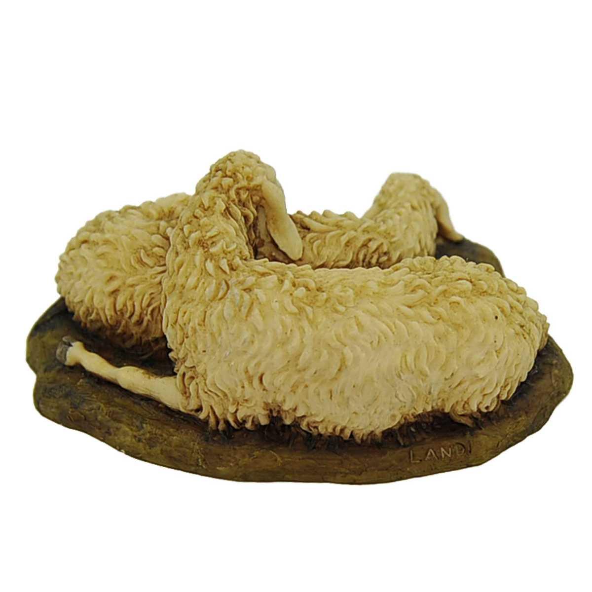 Statua cm.15 Pecore Sdraiate Collection | Moranduzzo