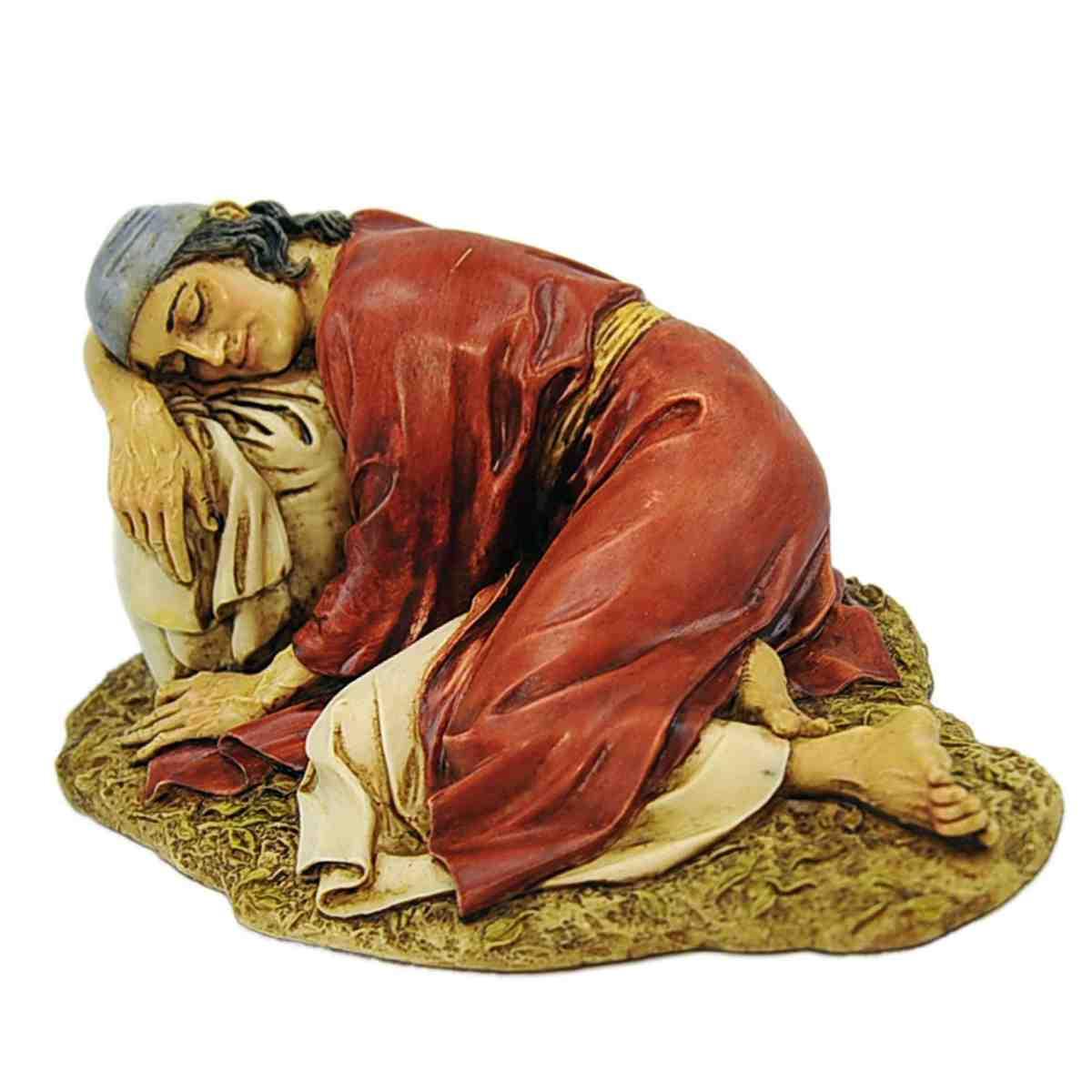 Statua cm.20 Benito il Dormiente Sdraiato a Terra Collection | Moranduzzo