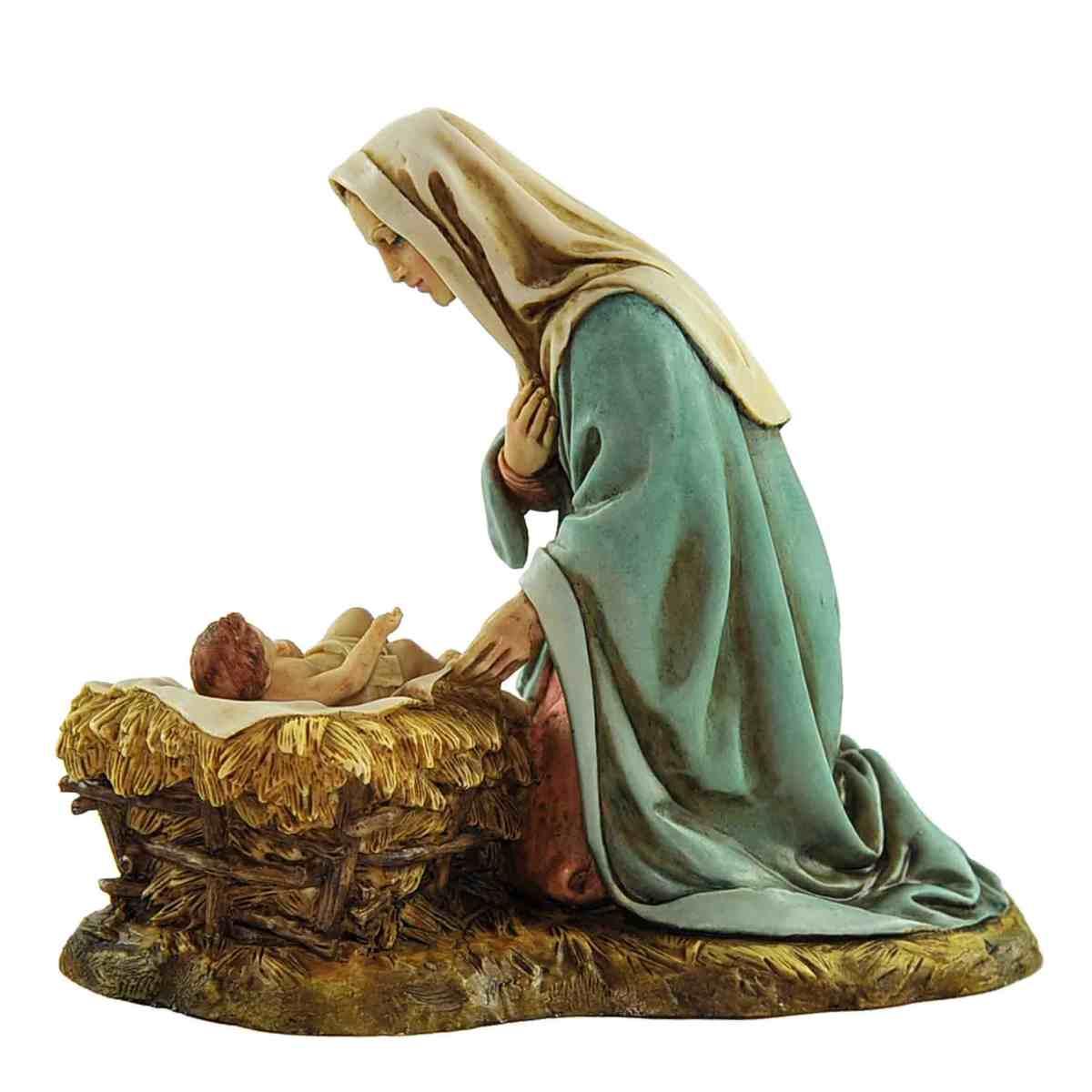 Statua cm.20 Madonna con Bambinello cm.17x9xH15,5 Colletion | Moranduzzo