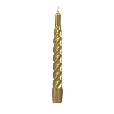 Candela cm.25 Tortiglione Oro p4 |M2 Store