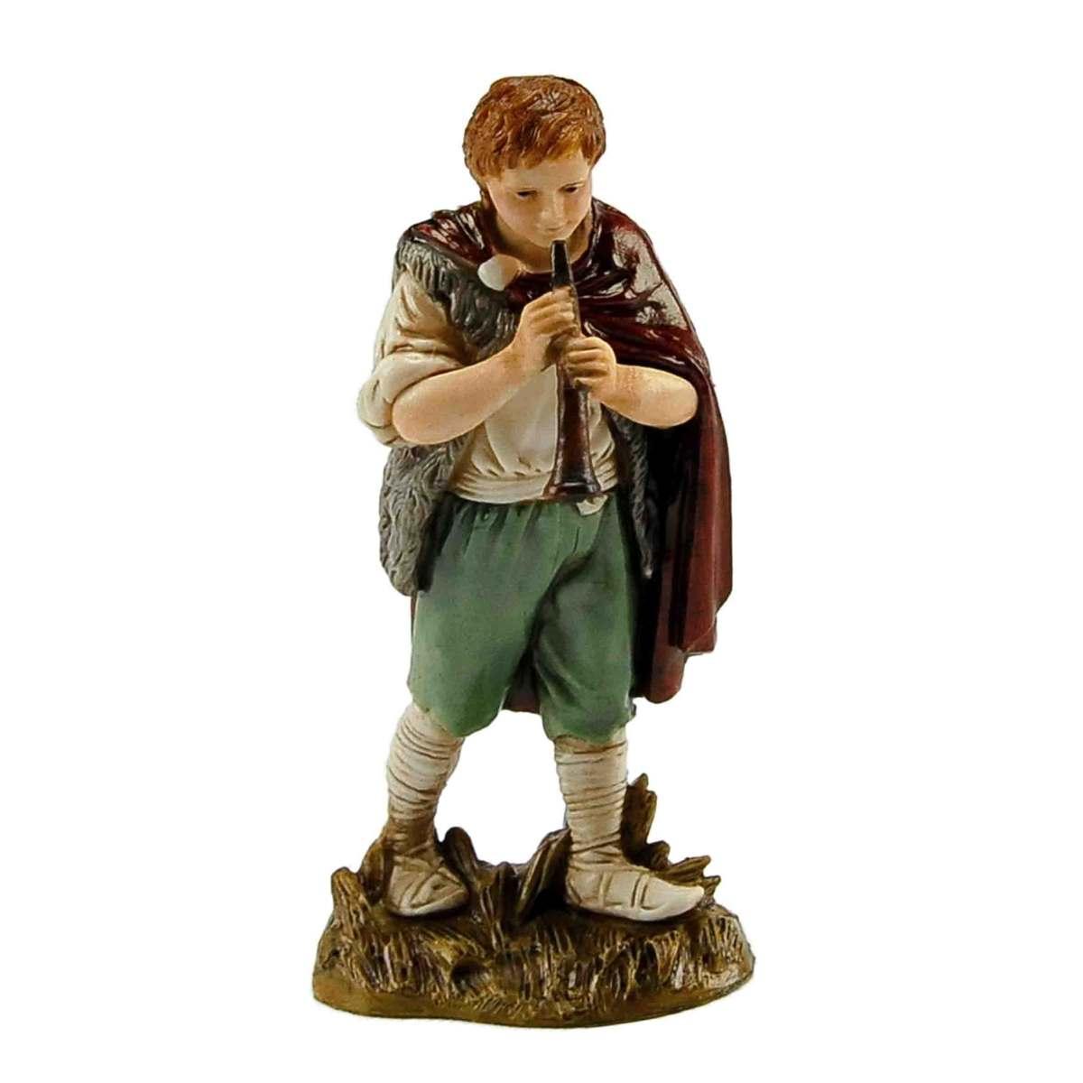 Statua cm.12 Pastore Che Suona il Piffero | Moranduzzo