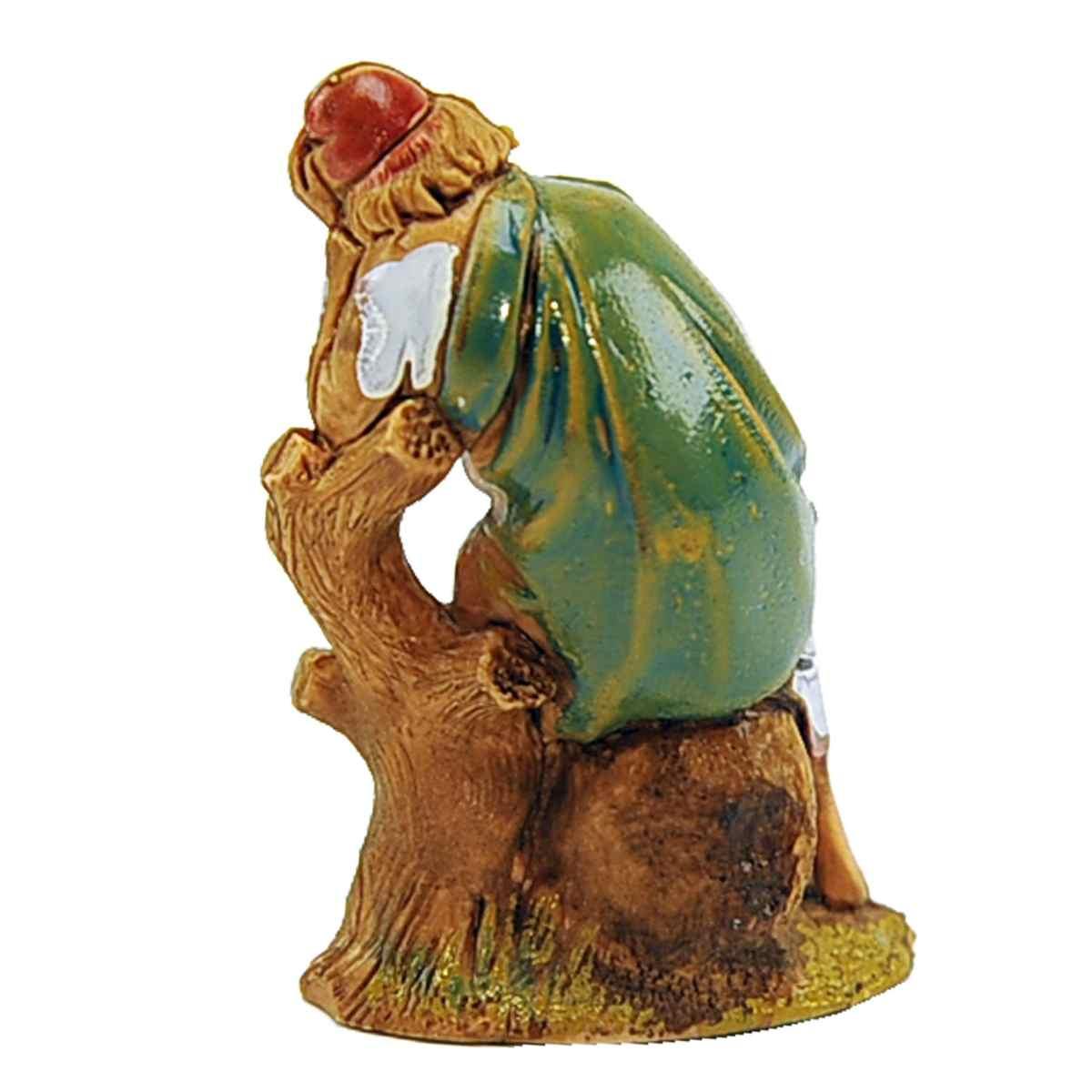 Statua cm.6,5 Benito Il Dormiente | Moranduzzo