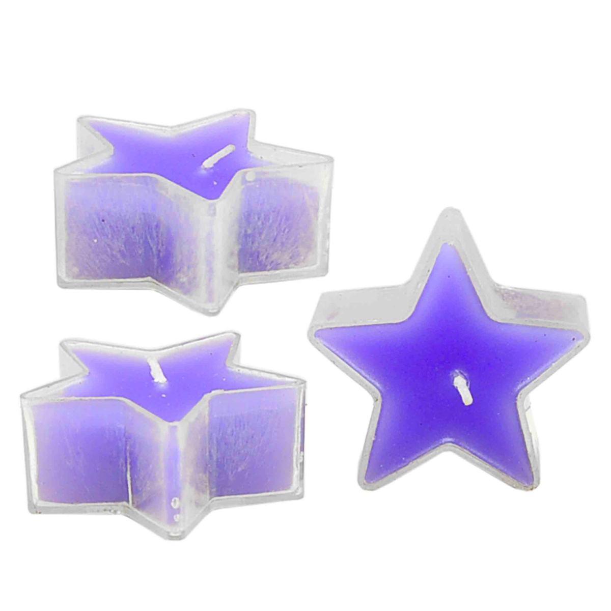 Candela Tea-Light Viola Stella p3 |M2 Store