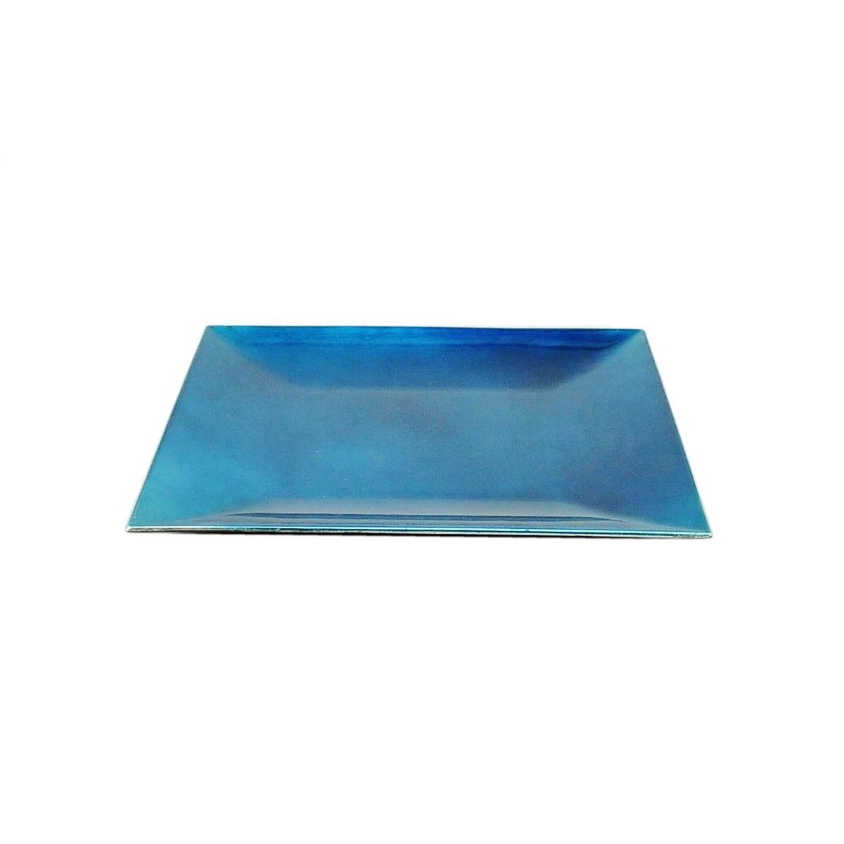 Piatto Tavola PVC Natale Blu 24x24 |Moranduzzo