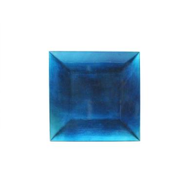 Piatto Tavola PVC Natale Blu 24x24 |Moranduzzo