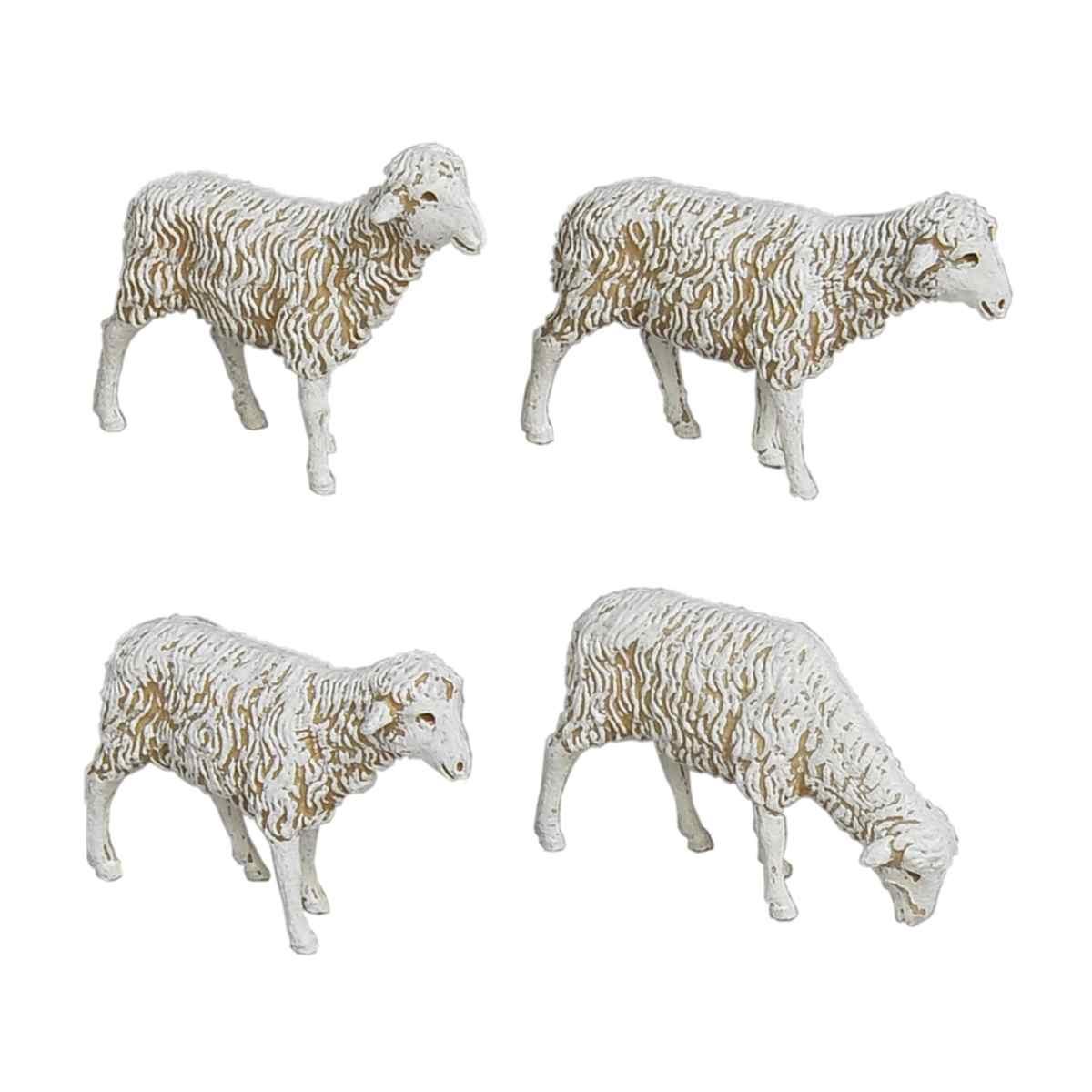 Animali Pecore Set pz.8 Statue da cm.12 | Moranduzzo