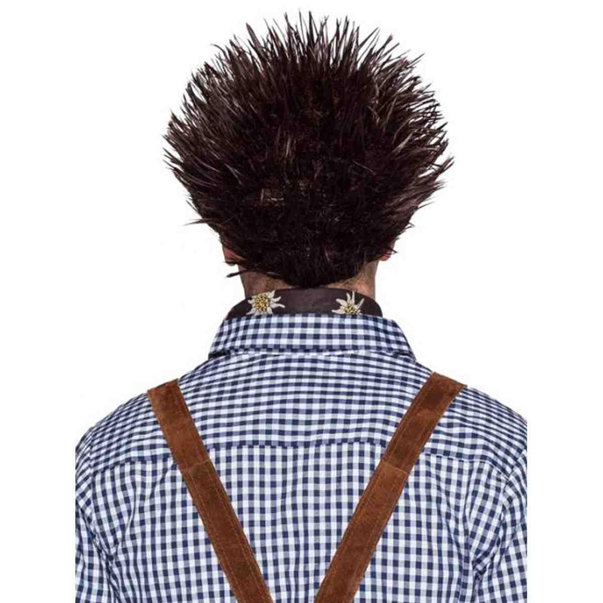 Parrucca Castana Riccio Spino |Orlob