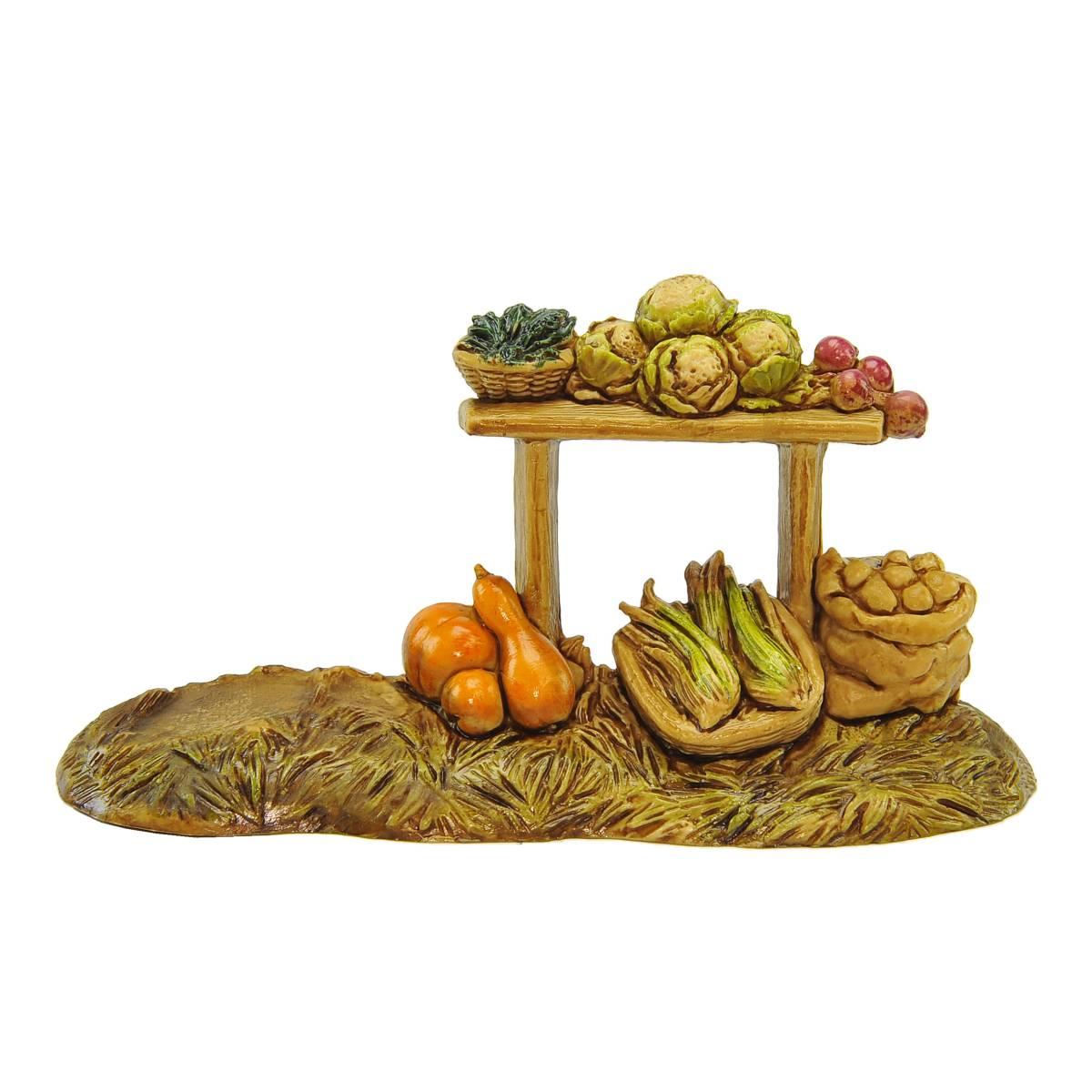 Banco cm.10 con Frutta e Ceste |Moranduzzo