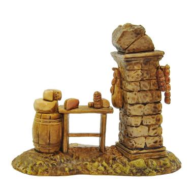 Statua cm.13 Zampognaro con Zampogna | Moranduzzo