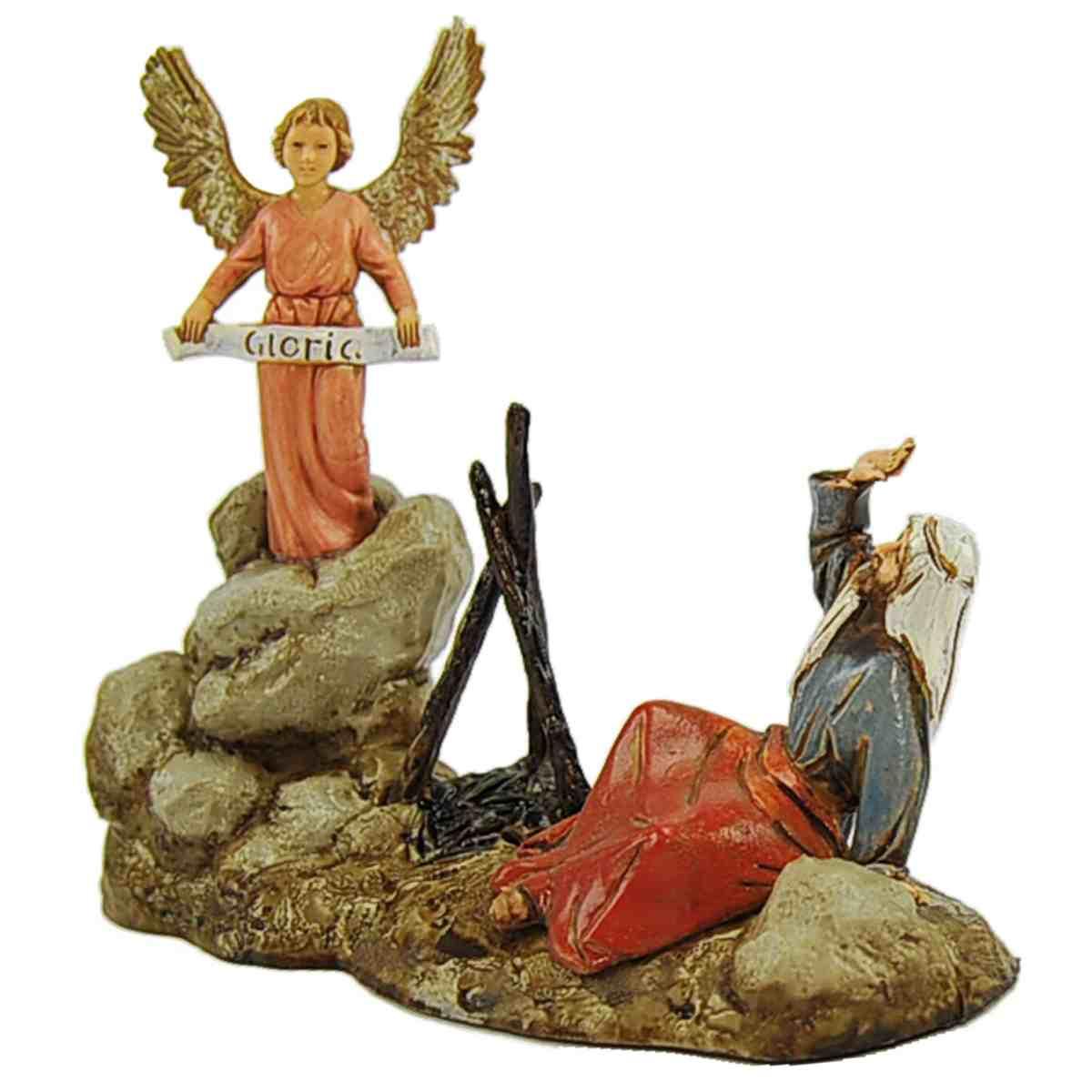 Statua cm.10 Annunciazione con Gloria | Moranduzzo