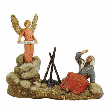 Statua cm.10 Annunciazione con Gloria | Moranduzzo