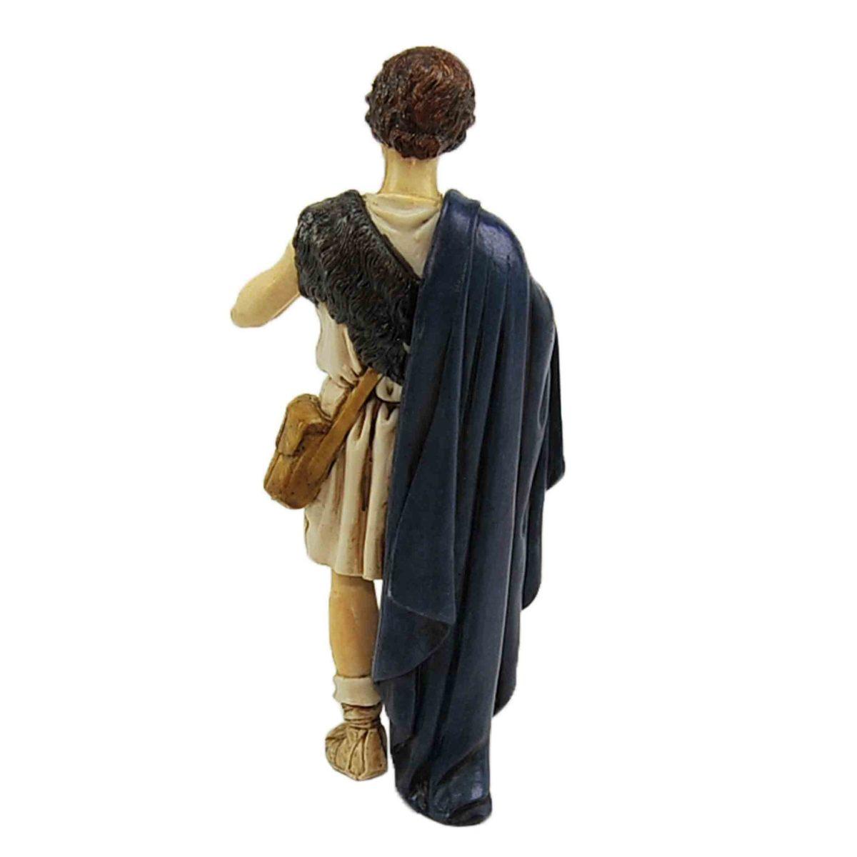 Statua presepe 13 cm pastore pifferaio