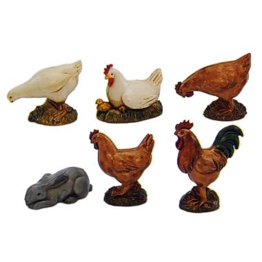 Animali da cm.3 Set pz.6 cm.10 Animali | Moranduzzo