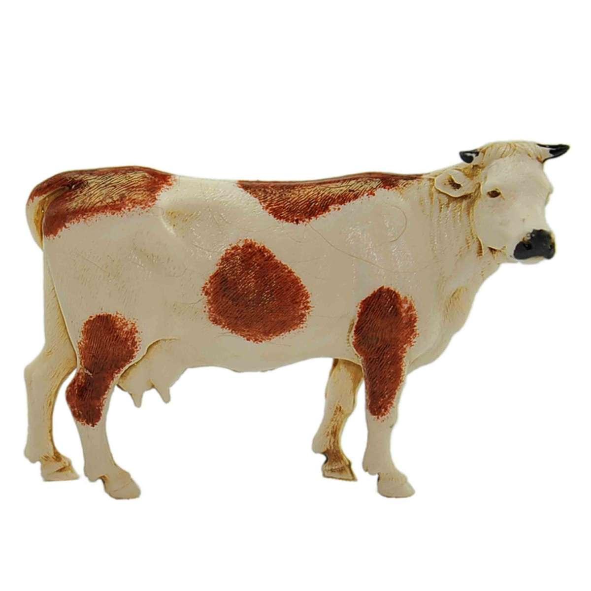 Statua presepe 10 cm mucche set 2 pz