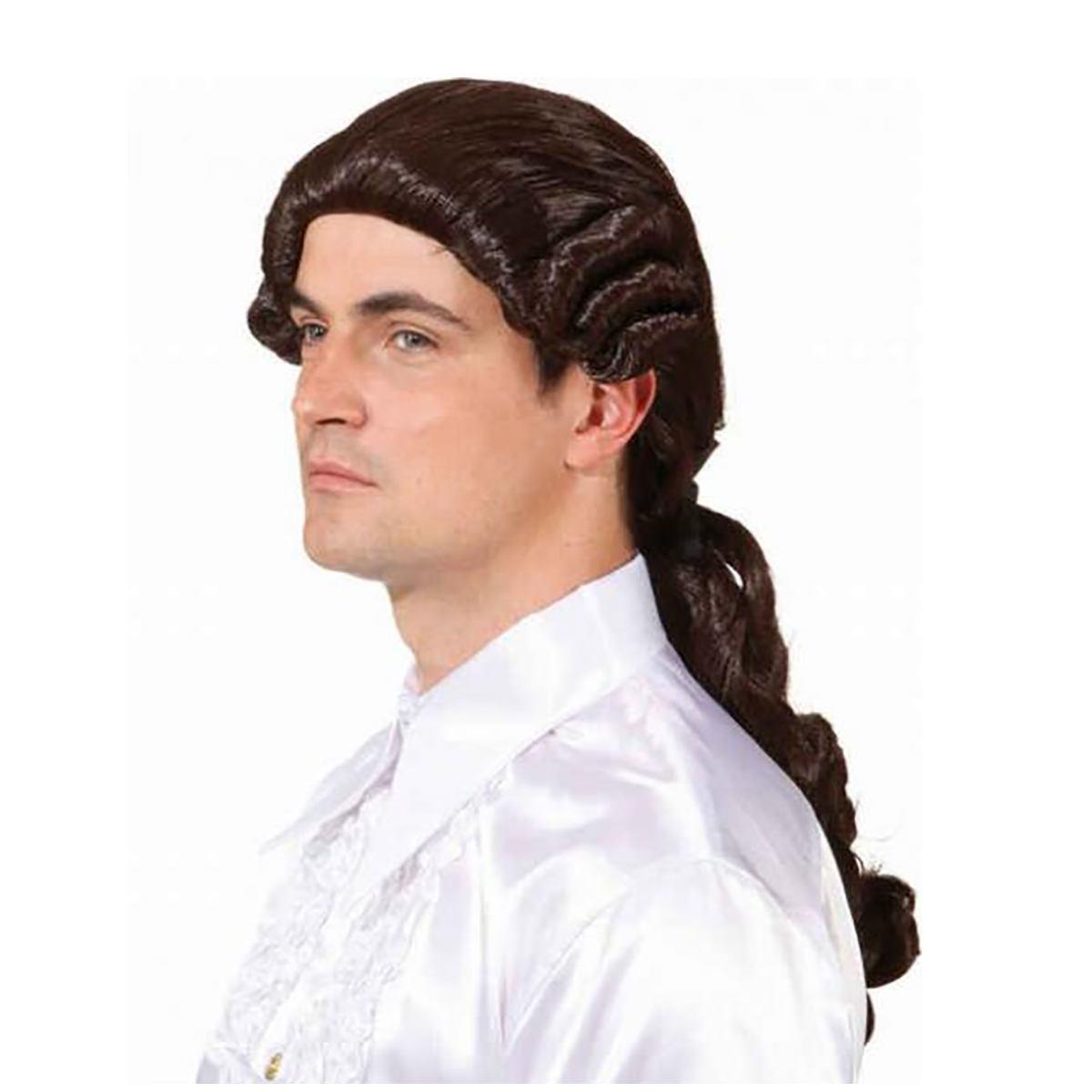 Parrucca Barone Castana con Codino |Orlob