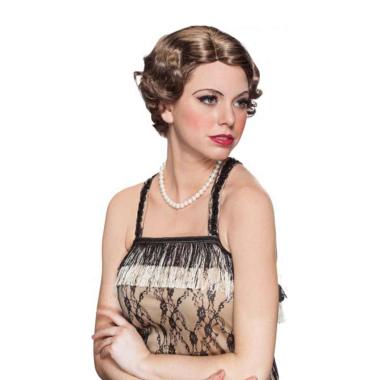 Parrucca Castana Anni '20 |Carnival Toys