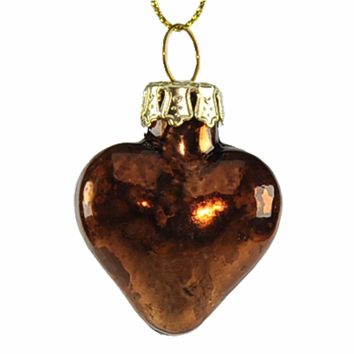 Pallina Natale Vetro cm.3/5 Bronzo p10 |Inge's Glass