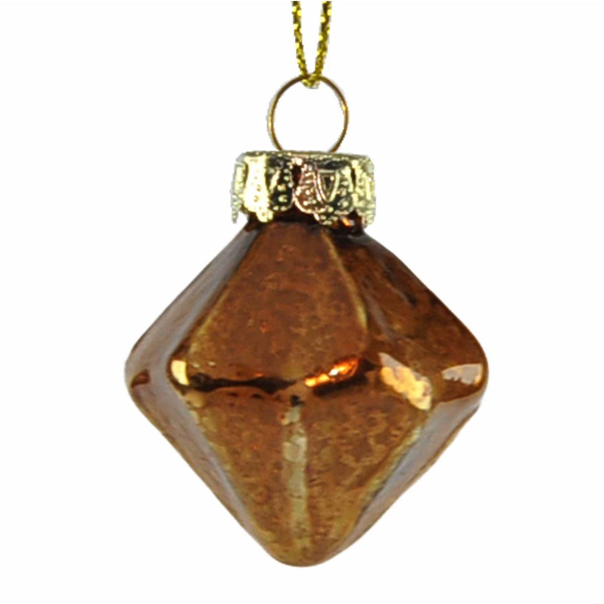 Pallina Natale Vetro cm.3/5 Bronzo p10 |Inge's Glass