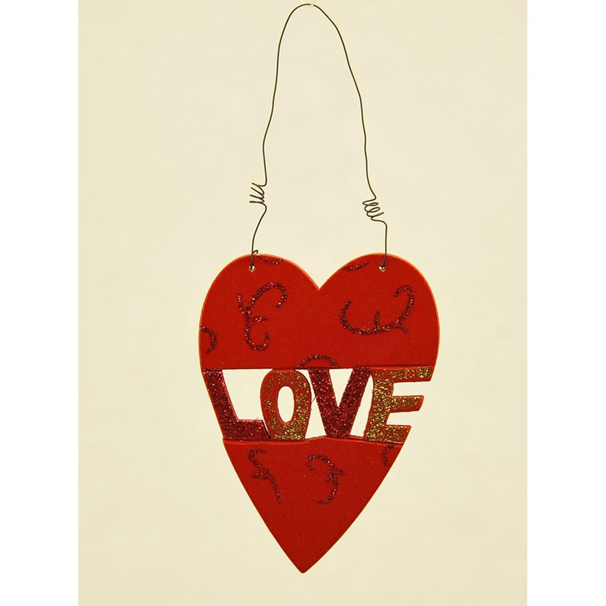 Decorazione Natalizia Legno Love Peace Joy 7 Modelli cm.h10 |M2 Store