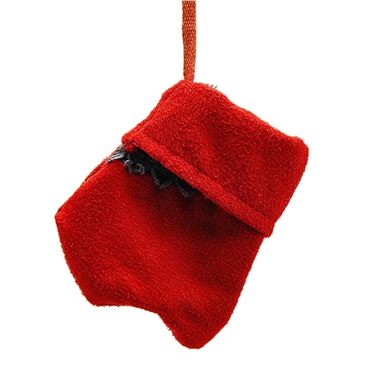 Decorazione Natalizia Guanto Panno Scozzese cm.7xh8 |M2 Store