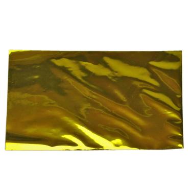 Busta Regalo Natale cm.16x25 PVC Metallizzato Oro |M2 Store