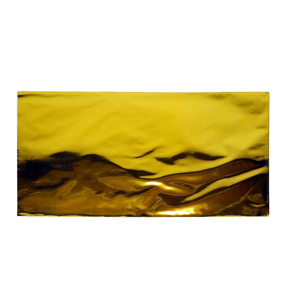 Busta Regalo Natale cm.25x40 PVC Metallizzato Oro |M2 Store