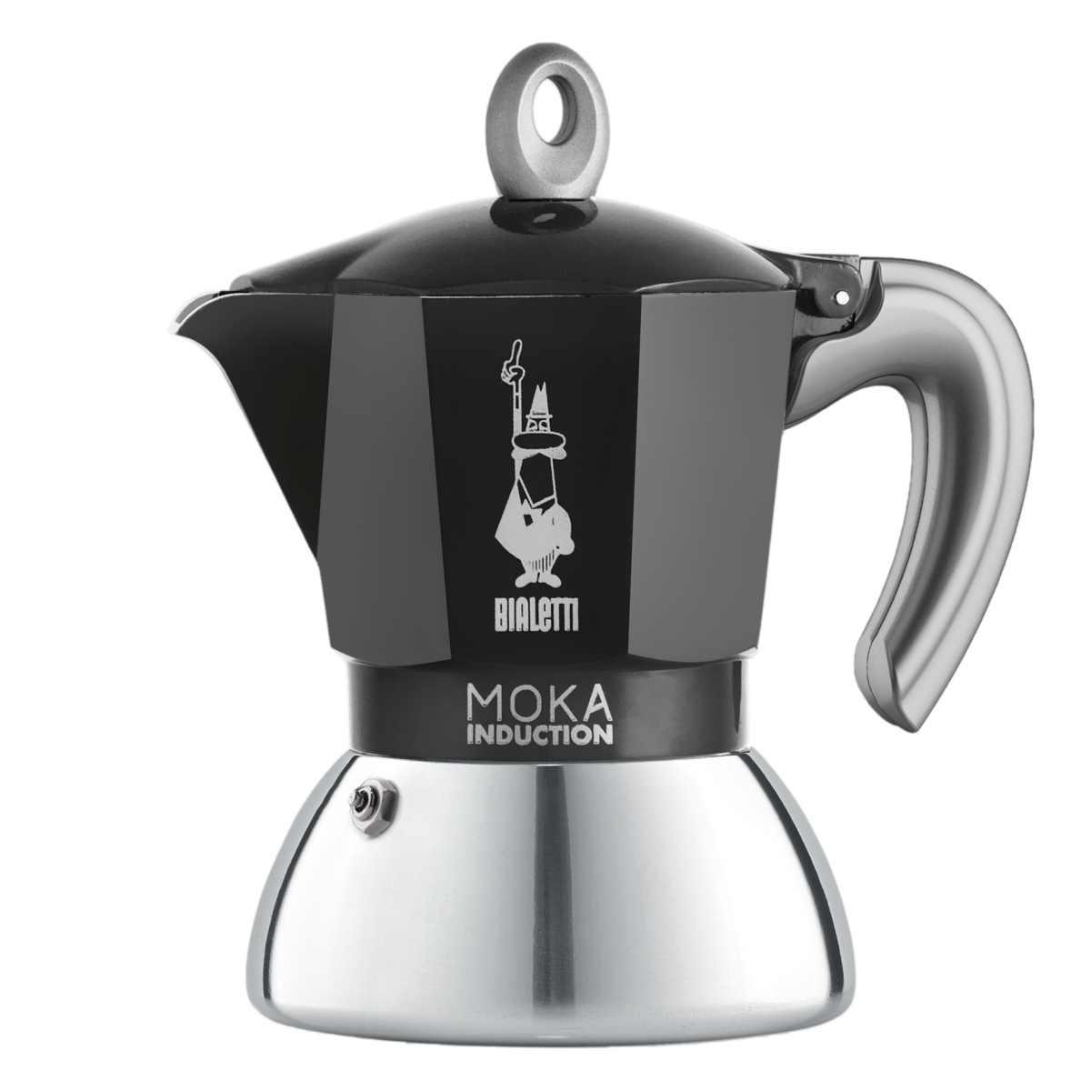 Caffettiera Moka Bialetti 2 Tazze Induzione Nera | Bialetti