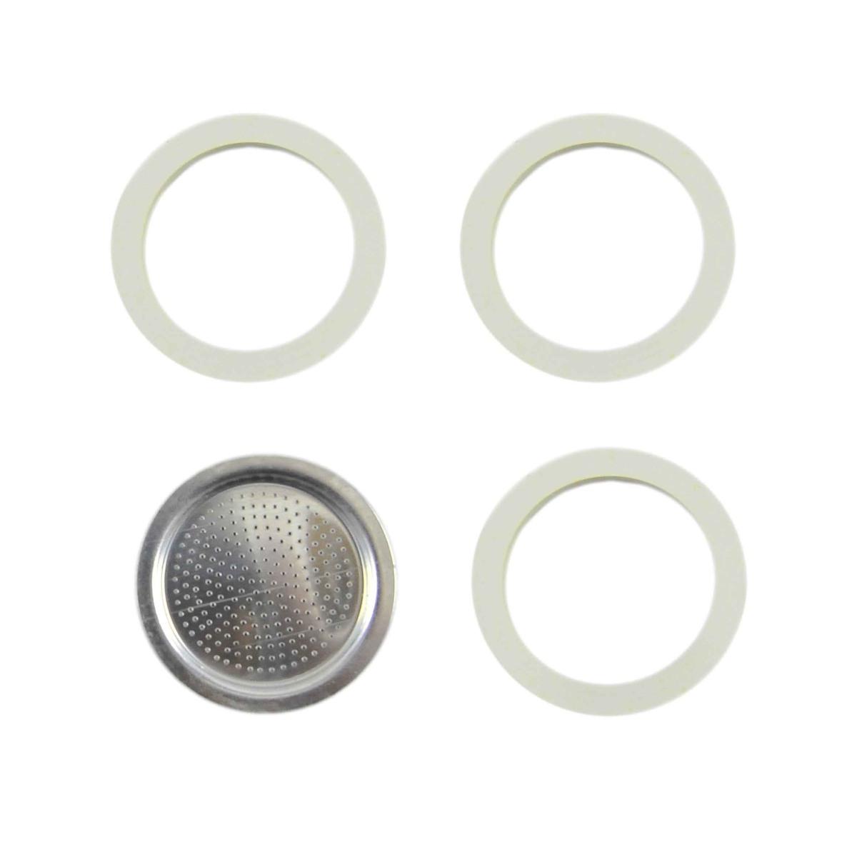 Guarnizione Moka Caffè 1 Tazza pz.3 Bialetti con Filtro | Bialetti