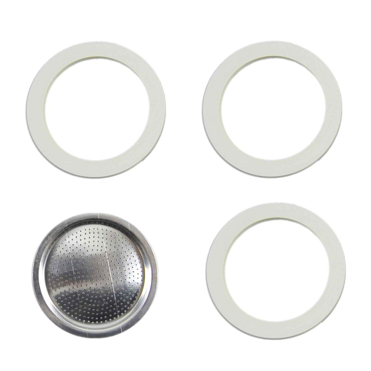 Guarnizione Bialetti Moka Express 3/4 Tazze pz.3 con Filtro