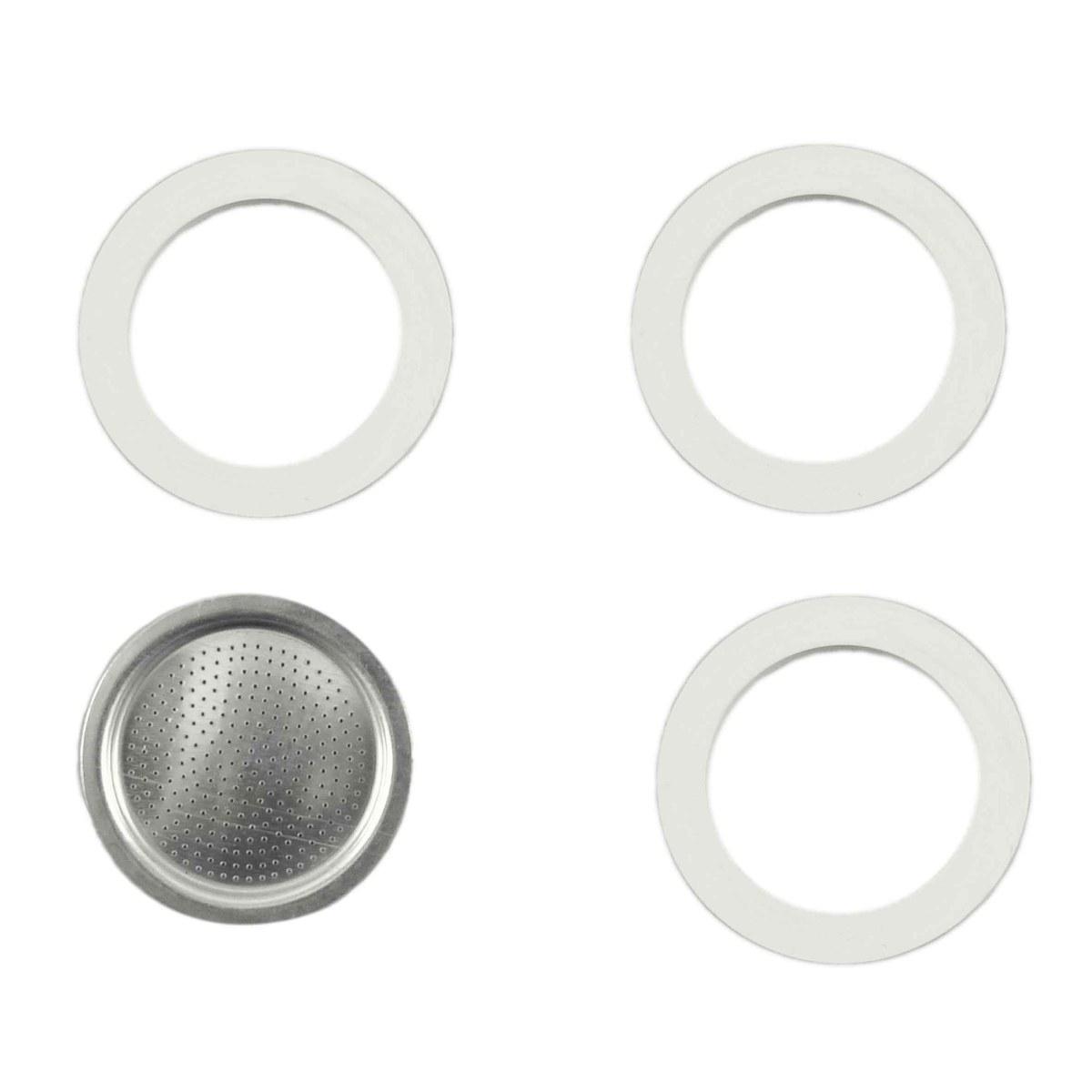 Guarnizione Moka Caffè 2 Tazza pz.3 Bialetti con Filtro | Bialetti