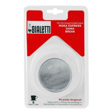 Guarnizione Moka Caff 9 Tazze pz.3 Bialetti con Filtro | Bialetti