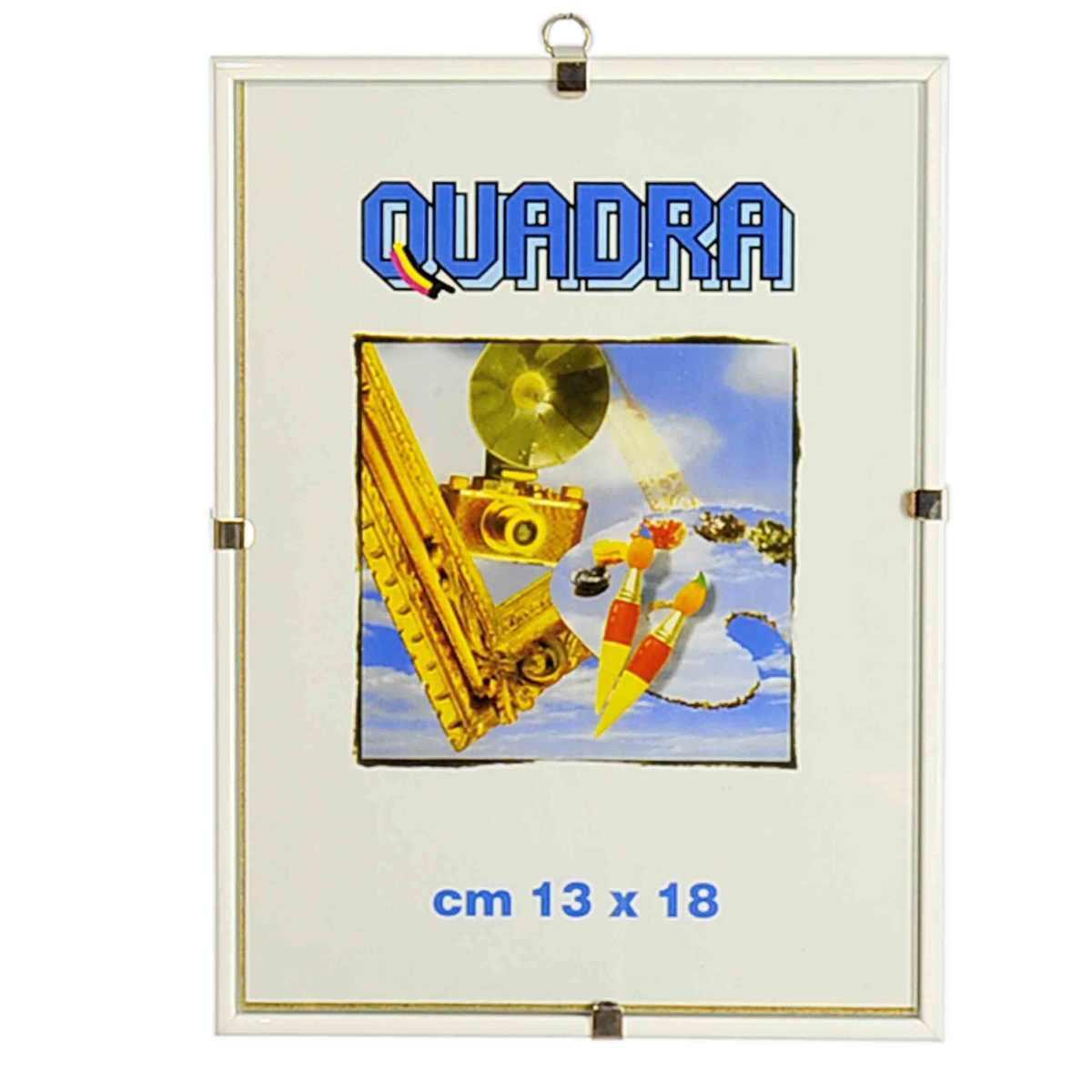 Cornice Giorno Legno Bianco Blu cm.13x18 | M2 Store