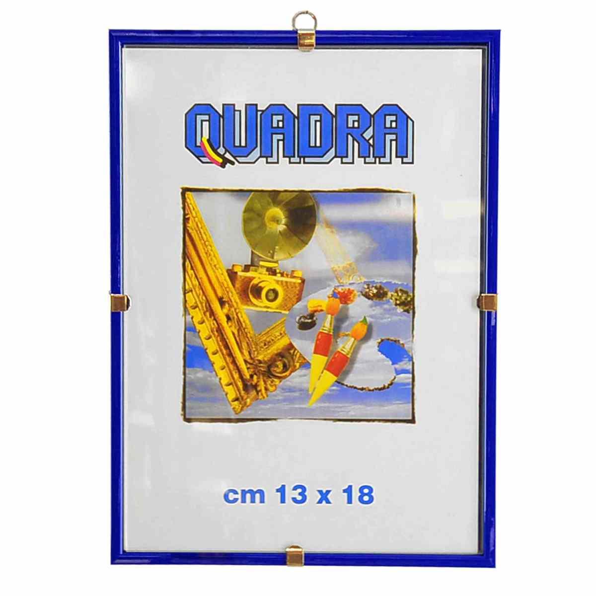 Cornice Giorno Legno Bianco Blu cm.13x18 | M2 Store