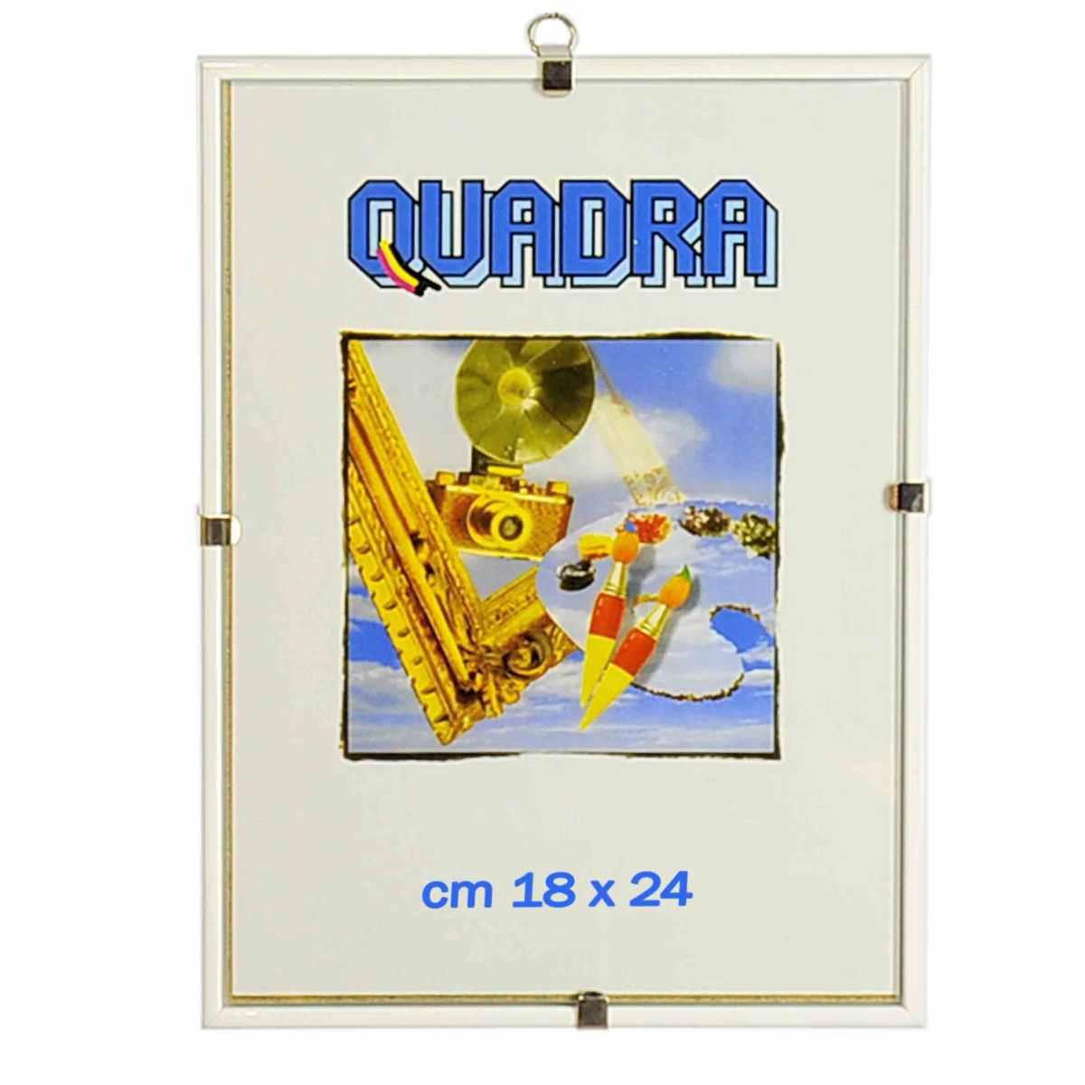 Cornice Giorno Legno Bianco Blu cm.18x24 | M2 Store