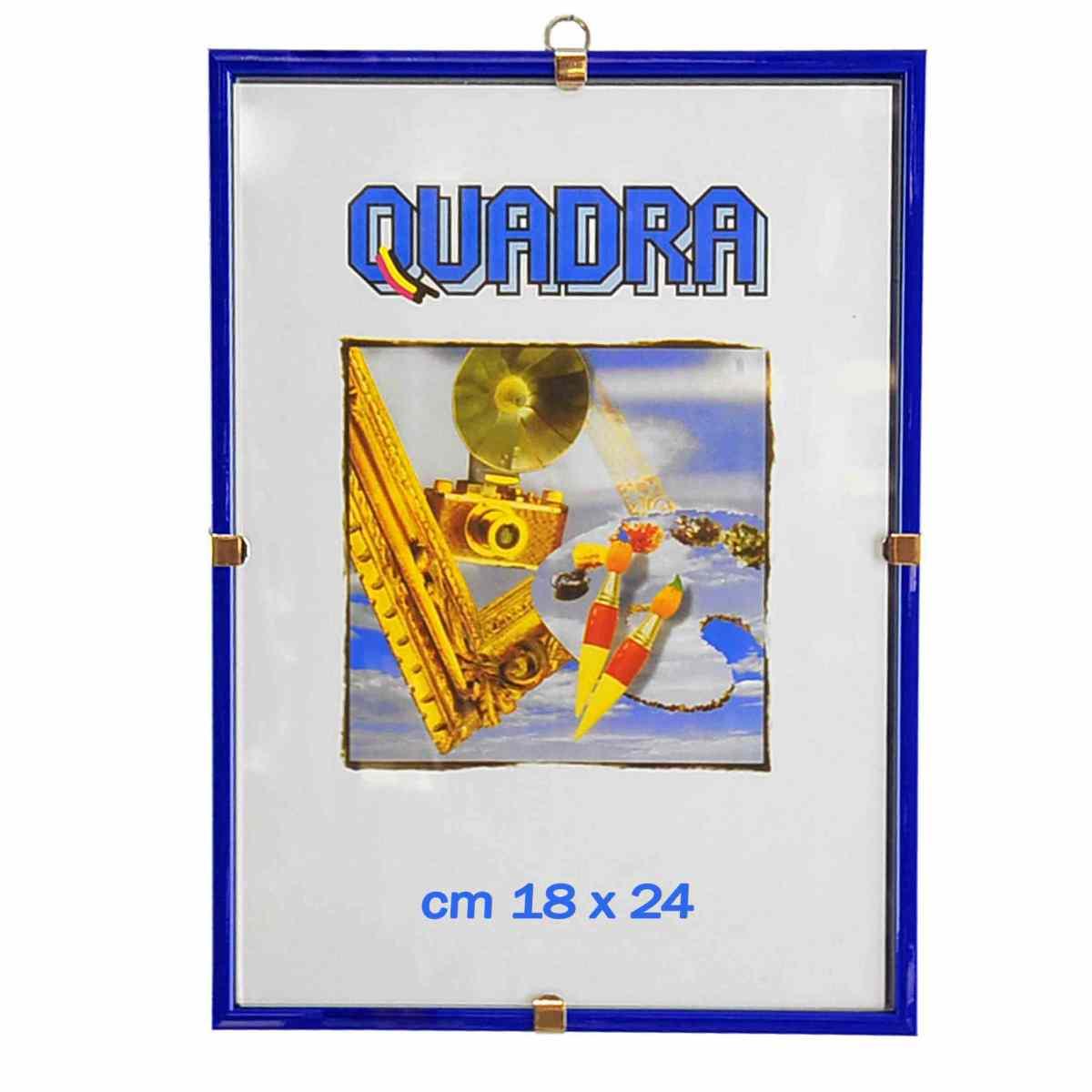 Cornice Giorno Legno Bianco Blu cm.18x24 | M2 Store