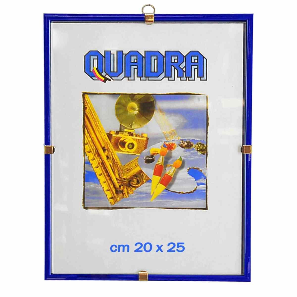 Cornice Giorno Legno Bianco Blu cm.20x25 | M2 Store