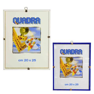 Cornice Giorno Legno Bianco Blu cm.20x25 | M2 Store