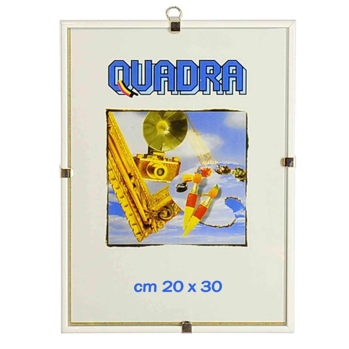 Cornice Giorno Legno Bianco Blu cm.20x30 | M2 Store