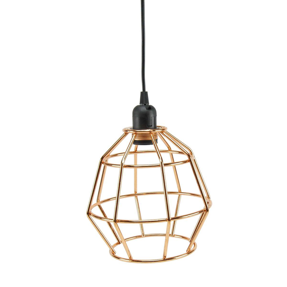 Lampadario Rame Calau cm.19,5xh21 | Bizzotto