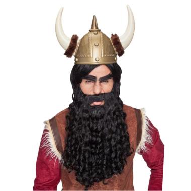 Barba Riccia Nera Lunga cm.45 |Orlob