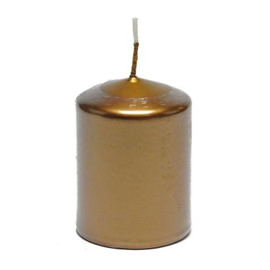 Candela cm.6x8 Cilindro Oro |M2 Store