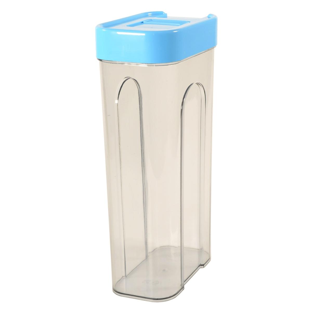 Barattolo PVC Pasta Trasparente Alto con Tappo Blu | M2 Store