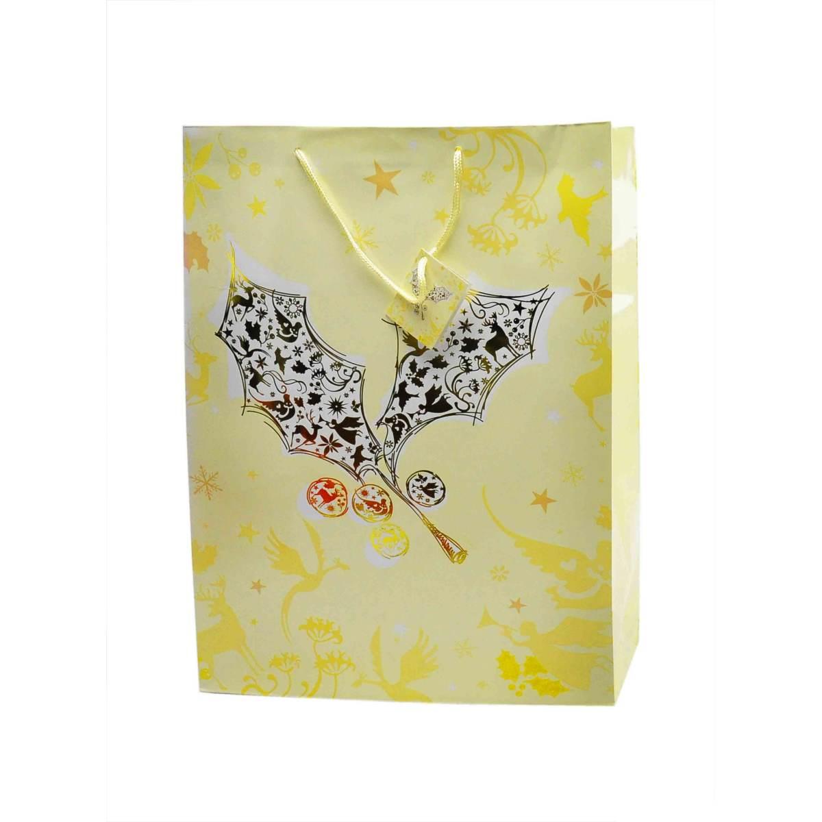 Busta Regalo Natale cm.32x10x44 Pungitopo |M2 Store