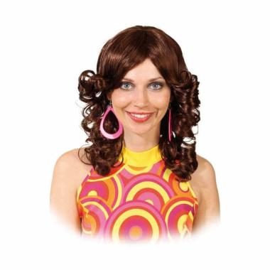 Parrucca Castana Anni '70 |Widmann