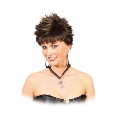 Parrucca Castana con Frangia |Carnival Toys