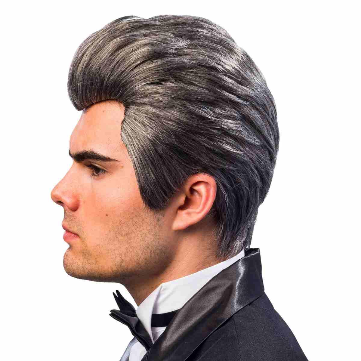 Parrucca Grigia Liscia |Orlob