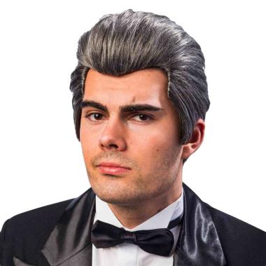 Parrucca Grigia Liscia |Orlob