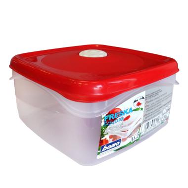 Contenitore PVC Quadro Bama Rosso Lt.2 | Bama